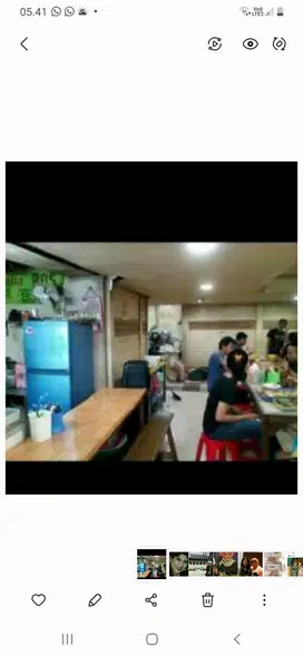 Sewa kios kuliner pasar Mayestik rame