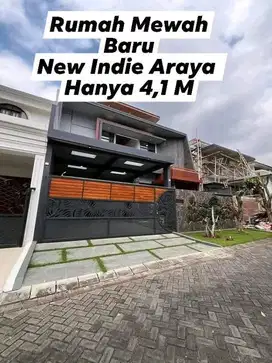 Rumah Mewah Nieuw Taman Indie Araya Malang Kota