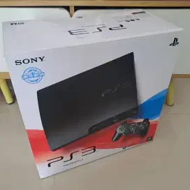 PS3 slim , sudah terisi game, siap pakai