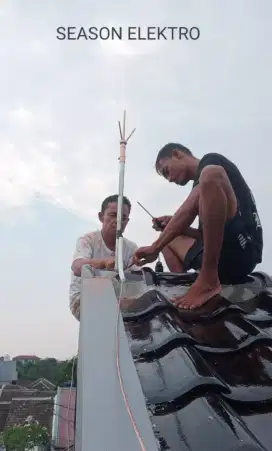 Agen Pasang Penangkal Petir Konvensional Serang