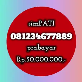 NOMOR CANTIK SIMPATI 677889