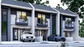 Rumah 2 lantai di belakang Pakuwon Bekasi.
