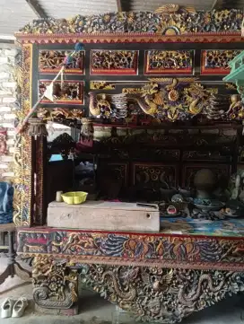 Ranjang ful ukir karatonan warna