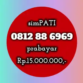 NOMOR CANTIK SIMPATI 6969