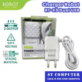Charger HP Dual USB Robot RT-K5