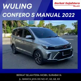 Low km 40rb wuling confero S C Lux manual abuabu 2022 fullorisinil
