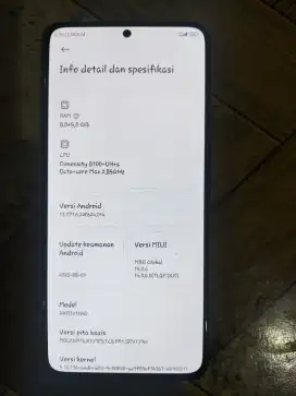 Xiaomi 12T 8/256GB Mulus TT / BT
