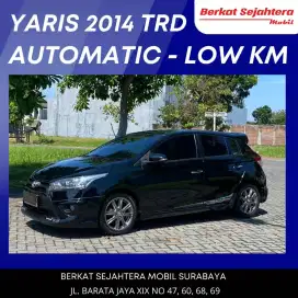 TDP 35JT Toyota yaris lele 1.5 TRD hitam automatic 2014 fullorisinil