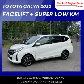 Low km 40rb toyota new calya 1.2 G automatic putih 2022 full orisinil