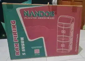 Rak piring 5 susun merek NANDOS