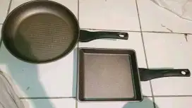 Jual Teflon/Pan Serbaguna Baru TerraCook Korean ada 2 pcs 385 ribu