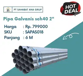 Pipa Galvanis sch 40 2