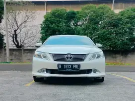 [MURAH DP 10Jt] Toyota Camry 2.5 V AT 2014, Putih