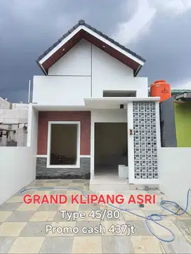 Rumah baru Klipang Raya (Belakang SD Internasional)