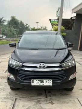 Toyota Kijang Innova Reborn G 2.0 Bensin At 2018 hitam bagus termurah