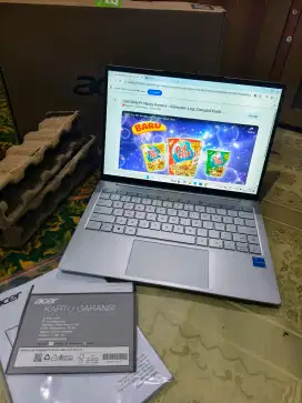 Acer lite Ram8 ssd512gb generasi 12 mulus