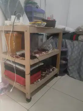 Meja TV + Rak 4 Susun Lok Kemanggisan