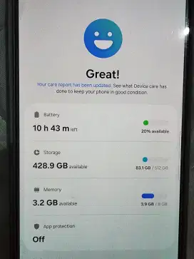 Samsung S24 512/8 tidak terpakai lagi karena ada yang 25