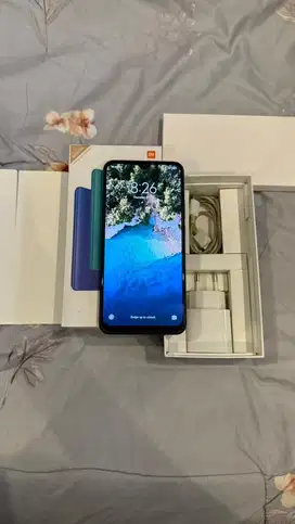 Dijual Xiaomi Redmi 9 Black 4/64GB Resmi Mulus Lengkap