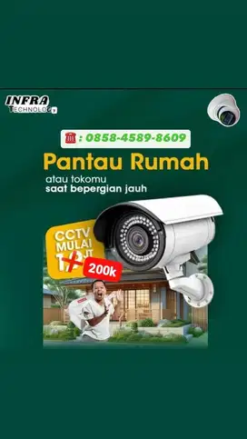 CCTV MURAH BERGARANSI, SIAP PASANG 24 JAM