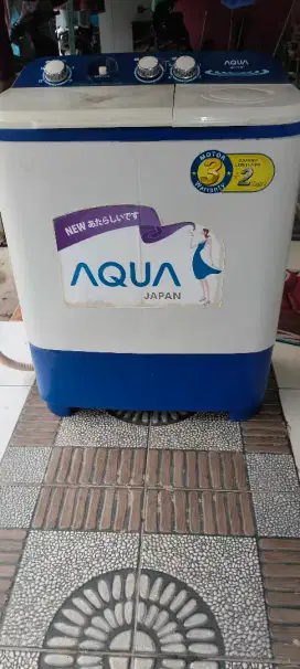 Mesin cuci aqua 2 tabung 8.5kg