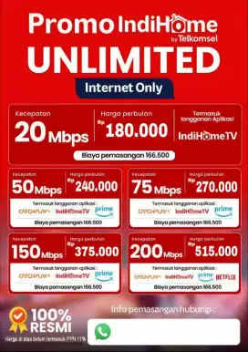Promo wifi Indihome