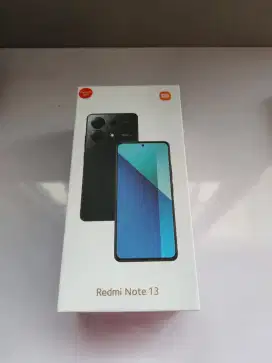 Redmi Note 13,fullset ori, mulus. Midnight black