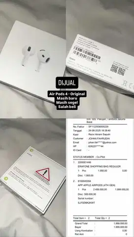 Airpods gen 4 new ibox