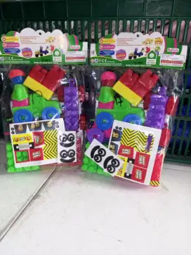 Mainan Anak Block Kereta