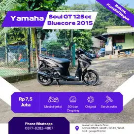 Yamaha Soul GT 125cc Bluecore Fi Tahun 2015 Pajak Off