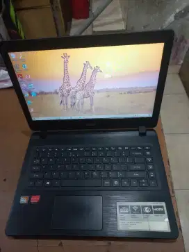 DJUAL MURAH ACER A314-41 AMD A9-9420e RAM 8GB SSD 256GB 14INCH WIN ORI
