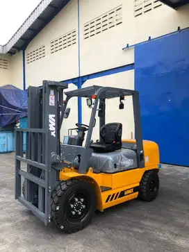 Jual Forklift Diesel/Solar Vmax 3 Ton tinggi angkat 6 meter Baru