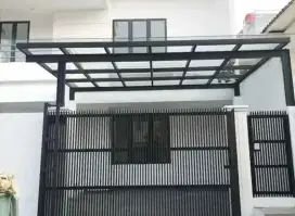 Canopy atap Kaca