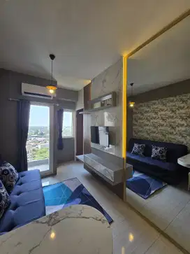 APARTEMEN PUNCAK DHARMAHUSADA 2 BR FULL FURNISHED INTERIOR BARU MEWAH
