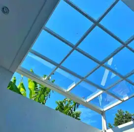 Canopy atap kaca