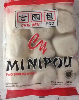 Chikyen Minipou Aneka Rasa Isi 21 Ayam, Coklat, Kacang Hijau
