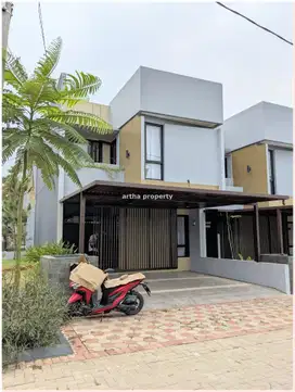 RUMAH 2 LANTAI STRATEGIS CINANGKA PONDOK CABE, GRATIS BIAYA BIAYA