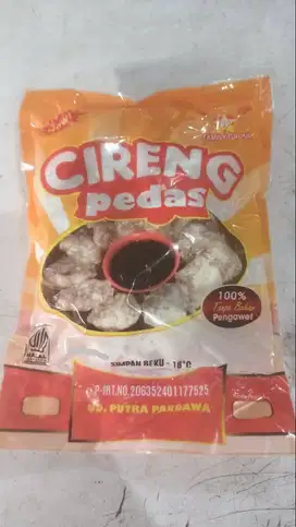 Cireng Salju Pedas 450 Gram Isi 22 Pcs (Tanpa Bumbu Rujak)