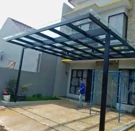 Canopy atap kaca