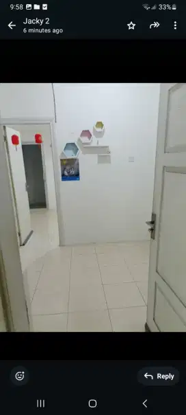 Disewakan apartment teluk intan 1BR tower saphire