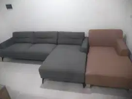 JUAL SOFA SUDUT (EX IKEA) bonus sofa warna coklat