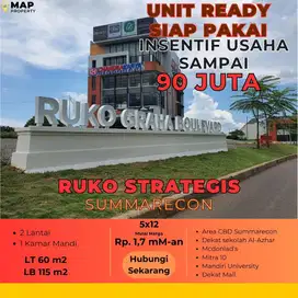Dekat Tol, Bandara & Sekolah – Ruko Strategis di Summarecon Makassar