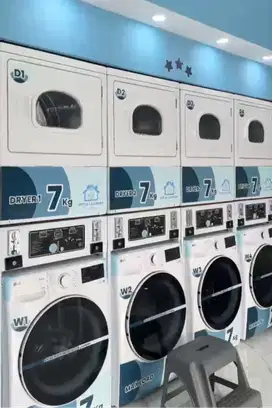 PAKET USAHA LAUNDRY LAUNDRY 4 KOIN TERLENGKAP