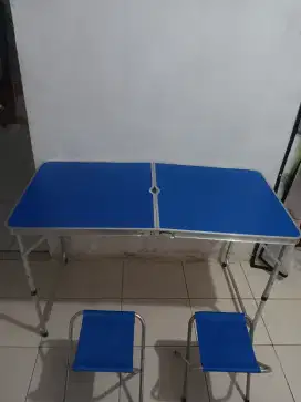 MEJA LIPAT PORTBEL UKURAN 120X70 BER LOBANG