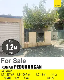 DIJUAL RUMAH DI PEDURUNGAN A4131