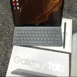 Samsung Tab S8 Plus Wifi 8/128 + Keyboard full set BAGUS