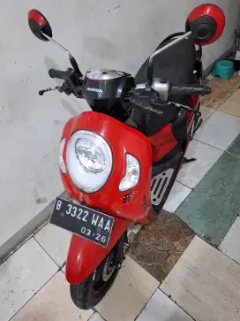 Scoopy new 2021 kunci mesin bagus