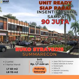 Investasi Ruko di Summarecon Makassar, Harga Mulai 1,6 M-an