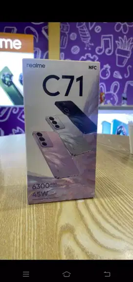 Hp keluaran terbaru +free tumbler Realme C71
