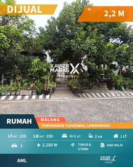 Dijual Rumah Hook Akses Mudah di Tlogomas Malang